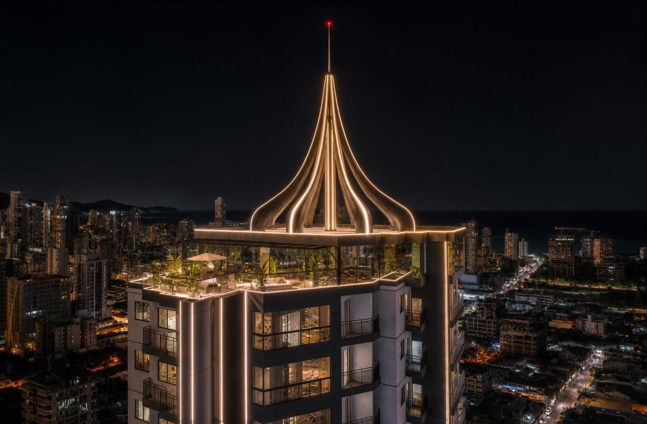 Volt Tower coroa luminosa